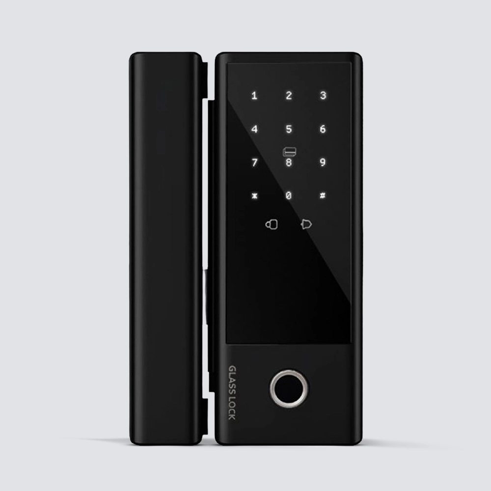 Digital Glass Door Lock – Smart 8-Feature Access Control System